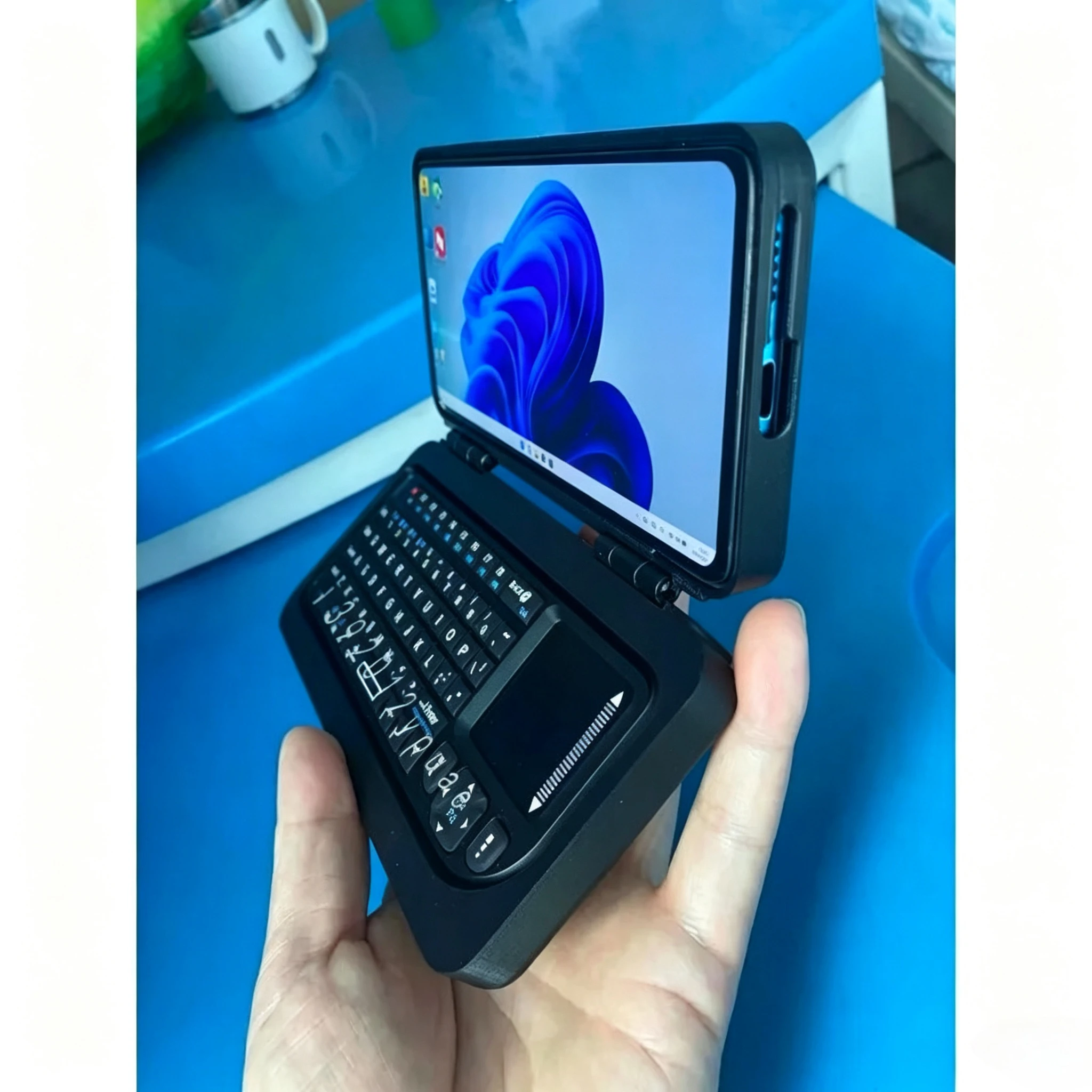 Touch Screen Portable Mini PC with Dual Operating System 12GB RAM 512GB SSD Small Pocket Computer