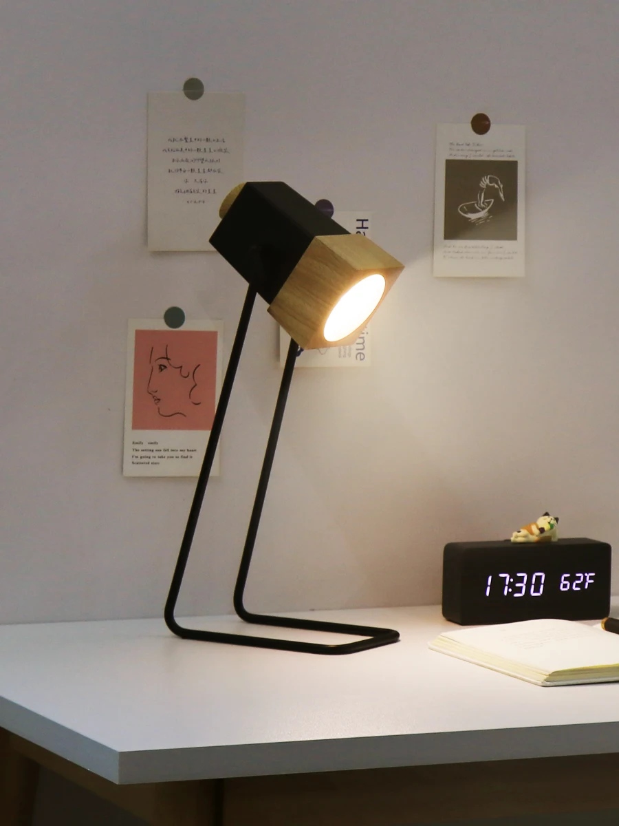 Desk lamp study special eye protection lamp charging LED dimming student homework reading lamp