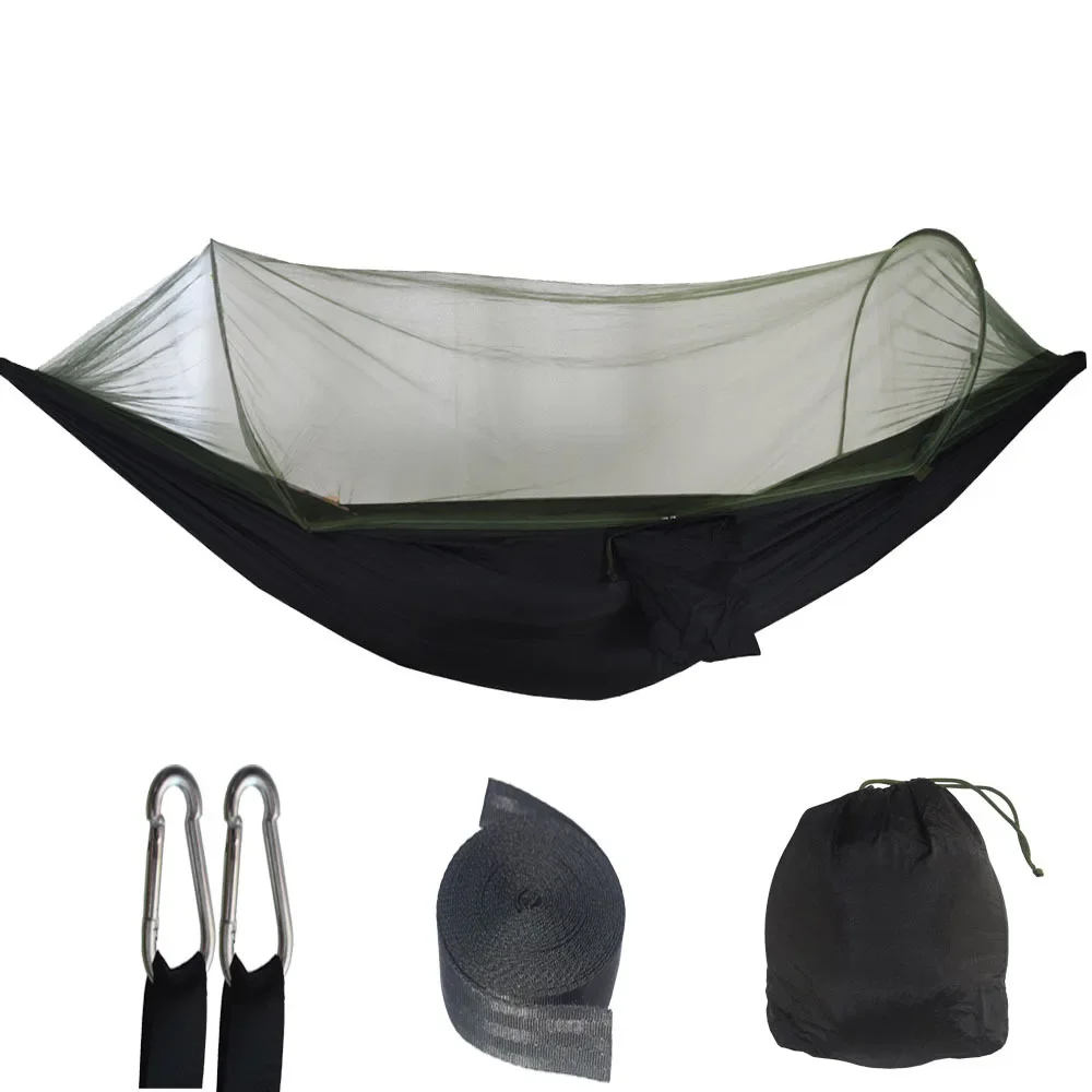 

Mosquito net hammock outdoor camping leisure anti-mosquito camouflage camping equipment must-have product 120 * 250cm