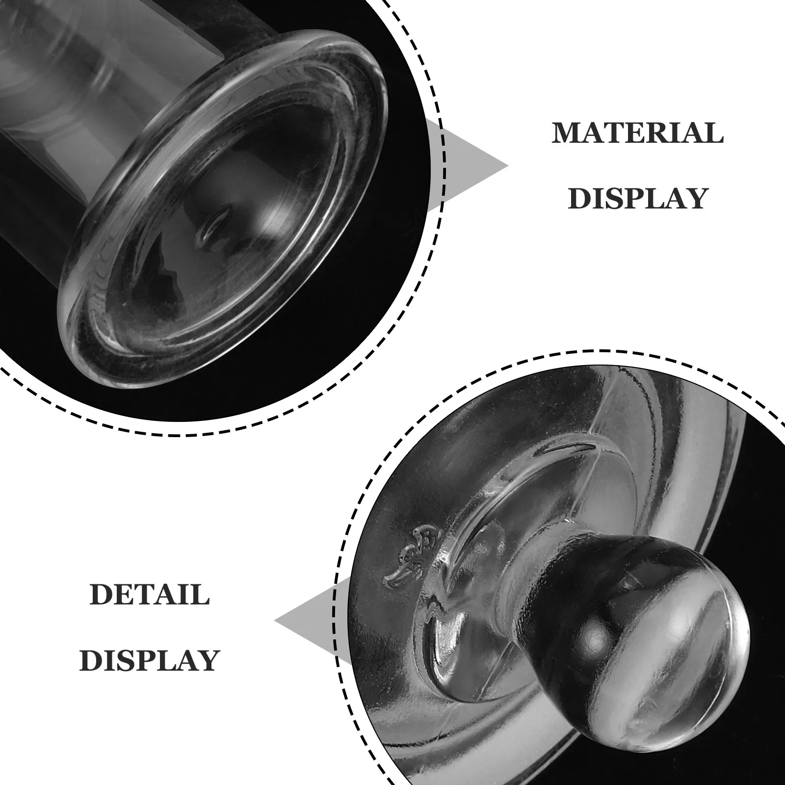 

Утолщенная емкость для образцов из высокоборосиликатного стекла с герметичной крышкой 5.31x2.95, лабораторная бутылка для демонстрации образцов и химикатов