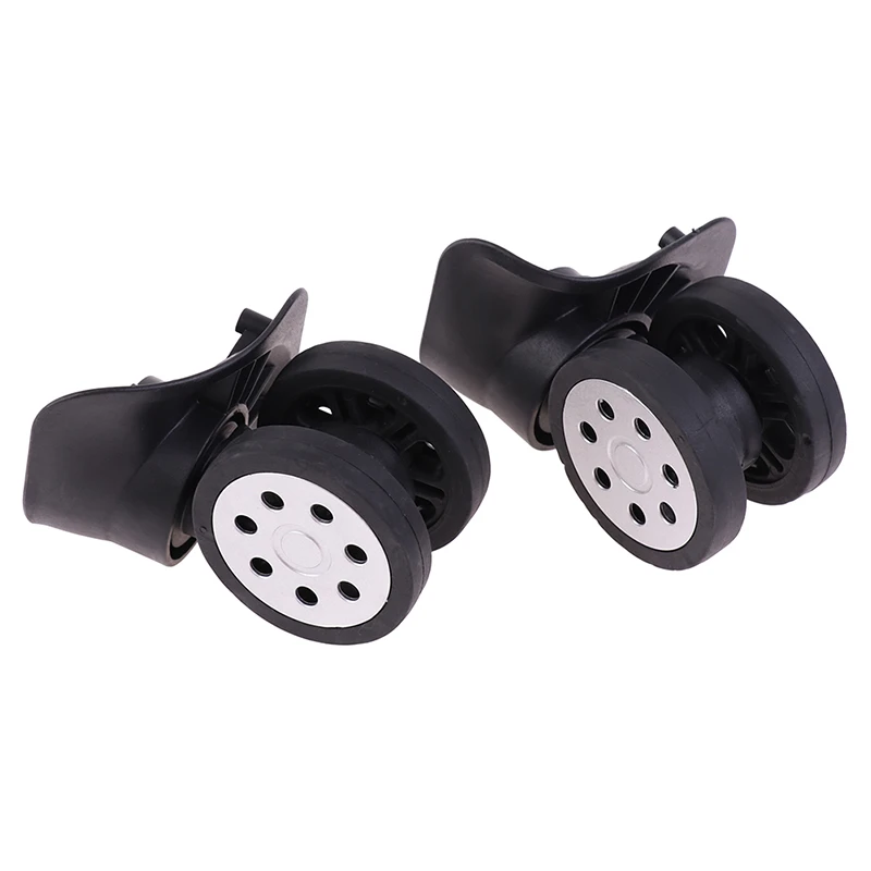 2PCS Trolley Case Luggage Wheel High Quality Rubber Luggage Wheel Replacement Wheels Universal Travel Suitcase Parts Accessories