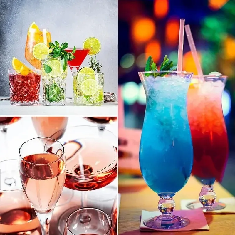 LED Coaster Sticker Luminous Drinking Glass Cup Pads Lamp Colorful Glowing Wine Bottle Mats Bar Cocktail Drink Cups Mats Sticker