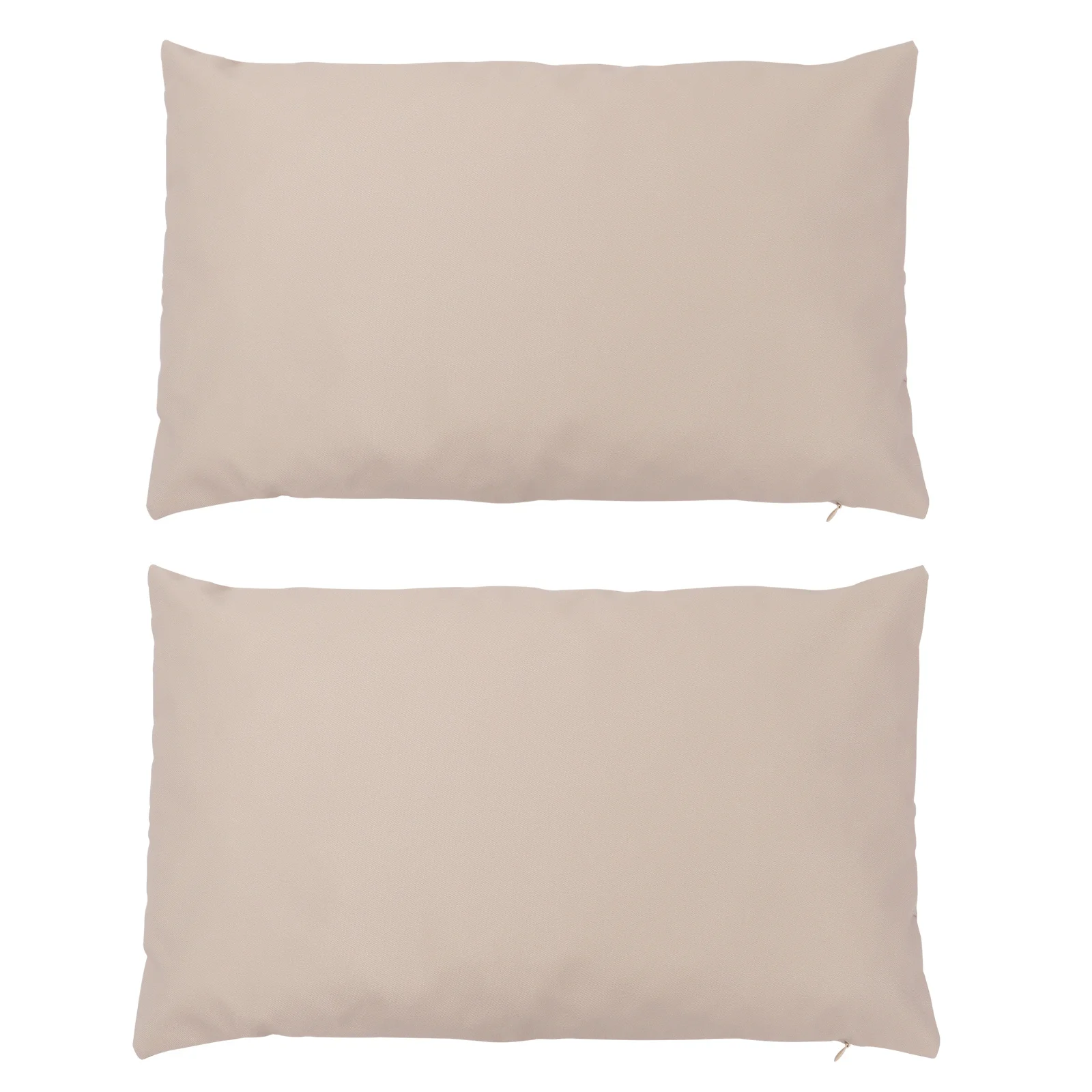 

2 pcs Pillow Covers Simple Pillowcase For Car Sofa Outdoor Car Pillow Case Polyester Material Dust Proof Protector
