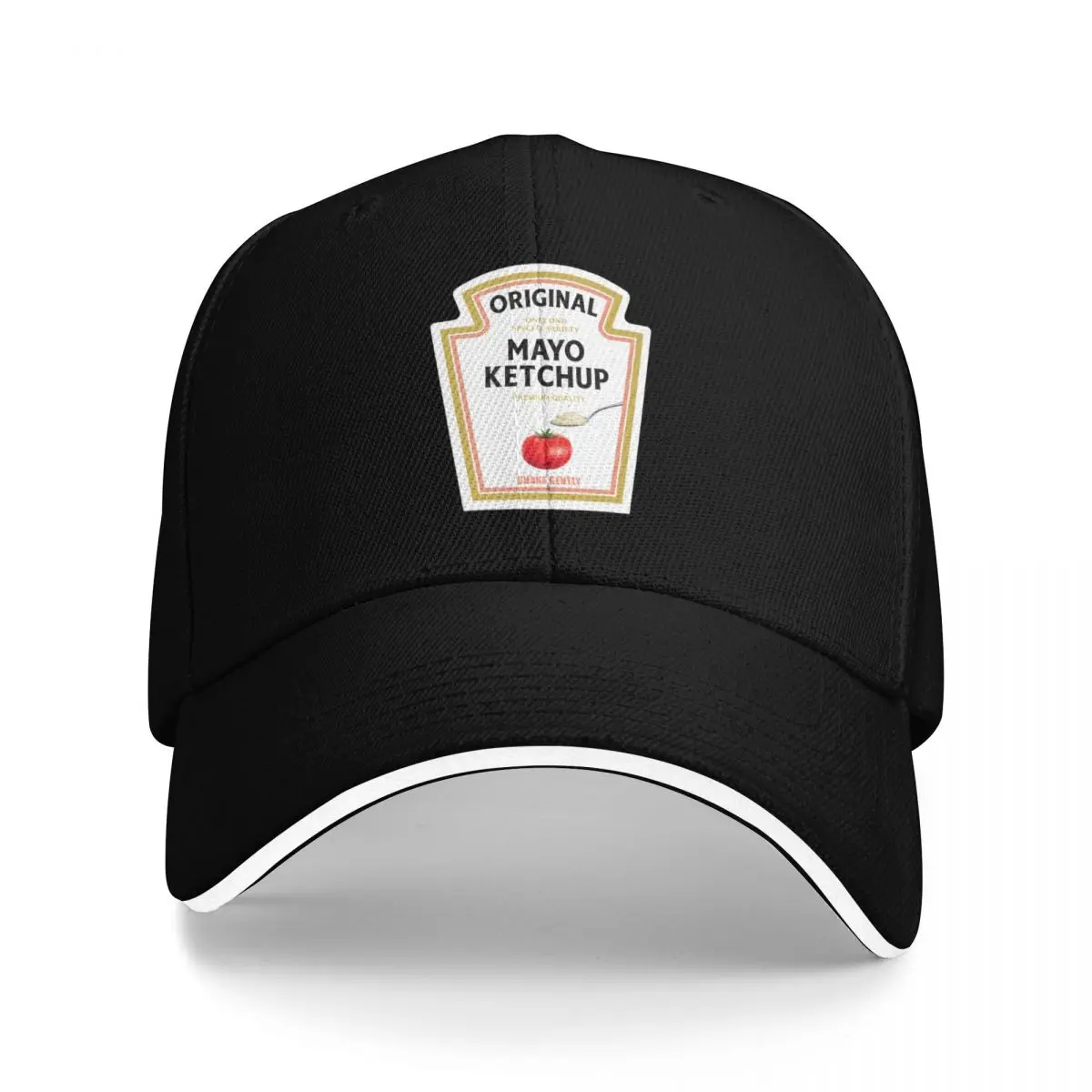 

Mayo Ketchup Sauce Halloween 2023 Costume Family Group Matching Couple Ketchup Mustard Mayo Baseball Cap