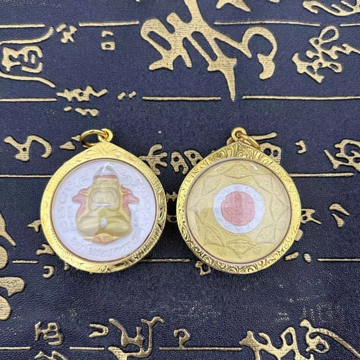 GOOD amulet Asia Thailand temple amulet Pidta PanPanKan Buddha figure Effective Amulet expel demons exorcise evil spirits