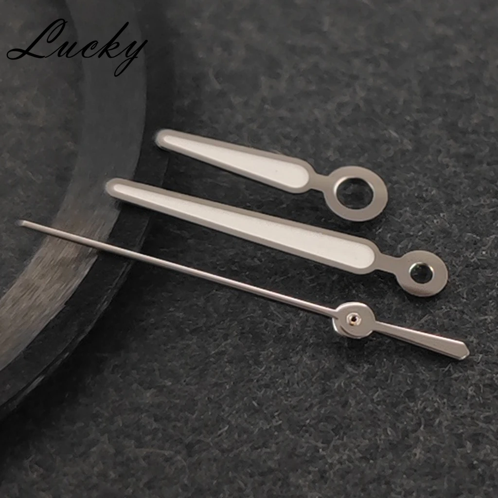 NH35 Hands Green Luminous For NH34 NH35 4R35 NH36 4R36 7S36 Movement Watches Pointers Silver/Black/Gold Watch Hands ﻿