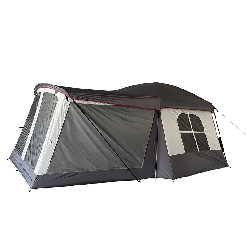 

4-6 People High-quality Outdoor Large Tent Gray Large Camping Tent Camping Tent Family