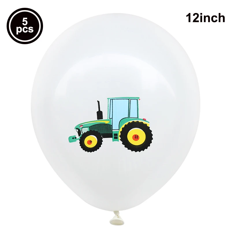 Traktor-Kuchenaufsatz, grün, für landwirtschaftliche Fahrzeuge, Autos, alles Gute zum Geburtstag, Kuchenaufsatz für Kinder, Bauernhof-Traktor, Mottoparty, Traktor-Kuchendekorationen – Detail 2