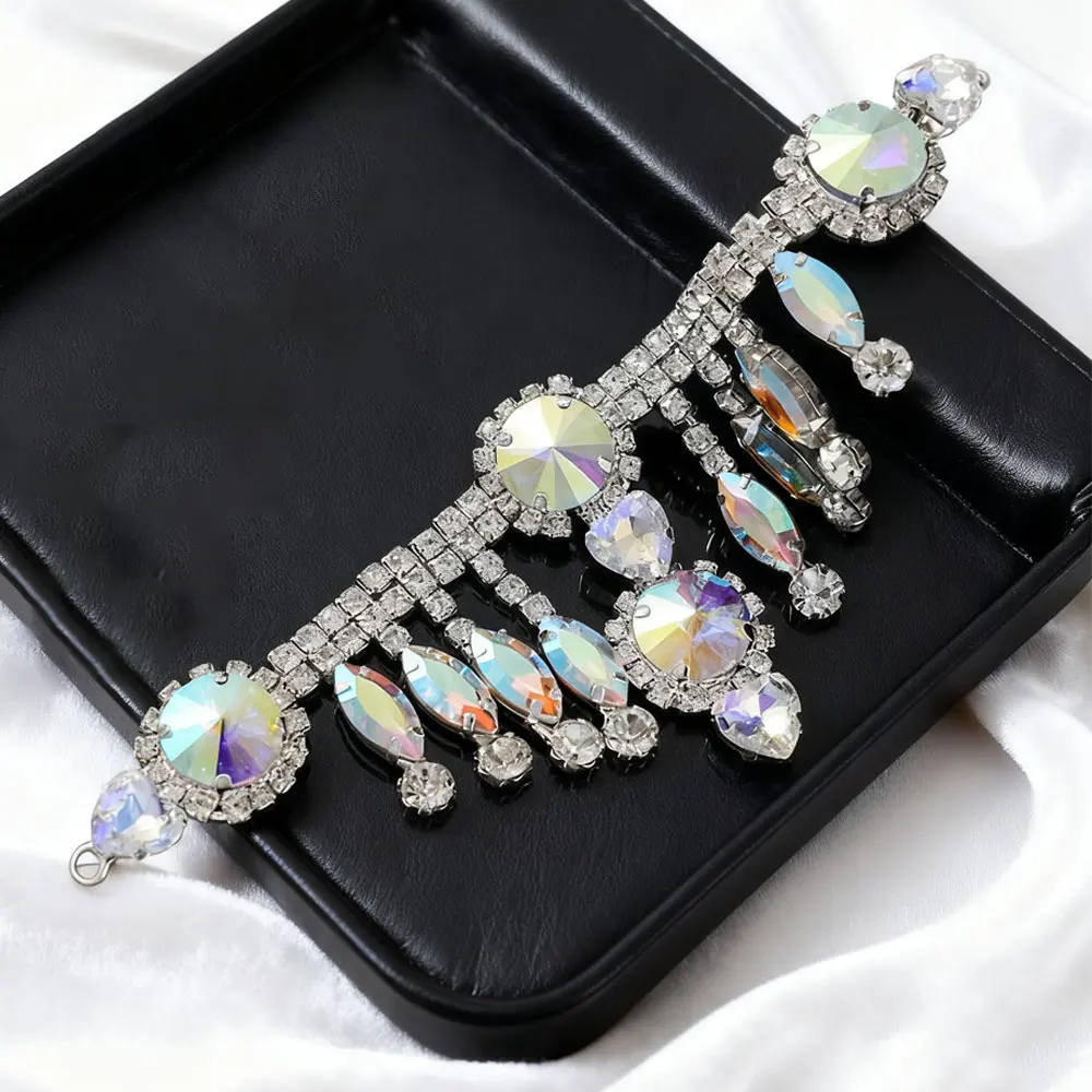 1 Pcs Sew-On Ab Gla…