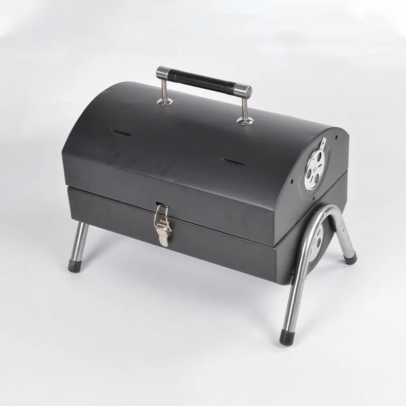 EN Type Thickened Double-sided Portable Barbecue Outdoor Camping BarbecuHousehold Smokeless BarbecuBarbecu