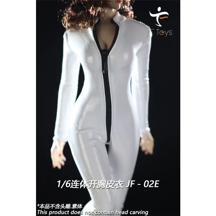 JO22X-17 1/6 ملابس النساء ارتداءها الجندي مطاطا مع زيبر بذلة صالح 12 ''تبلو JIAOU دمية عمل الشكل #4