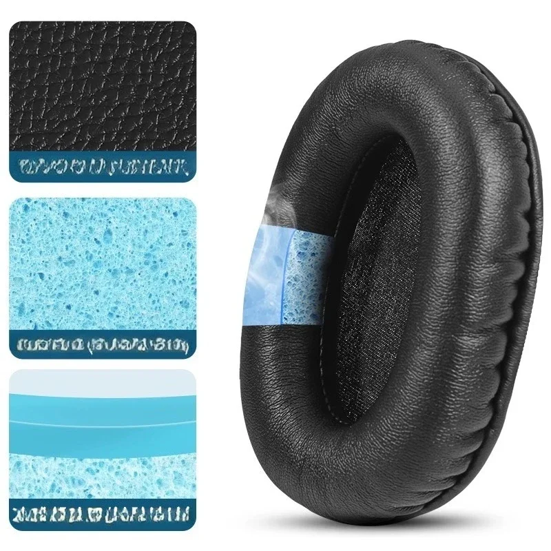 

Replacement breathable mesh fabric Ear pads For Razer OpusX Headphones Softer Protein Leather Earpads High Quality Earpads 12.02