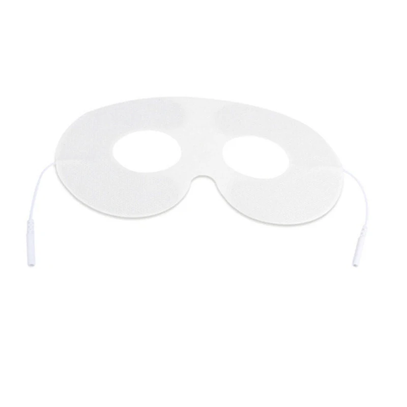 Non-woven Self Adhesive EMS Eye Massage Mask Cover Tens Electrode Pad Sticker for Electronic Pulse Therapy Massager 2mm Pin Line