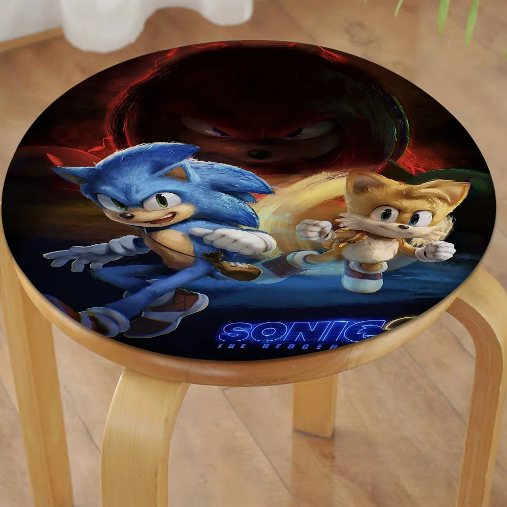 Supersonic-S-Sonic-Game Classic MovieNordic Printing Seat Cushion Office Dining Stool Pad Sponge Sofa Mat Non-Slip Cushions Home