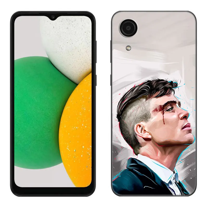 Movie Peaky Blinders Black Phone Case For Samsung Galaxy A01 A03 Core A04 E A02 A05 A10 A20 A21 A30 A50 S A6 A8 Plus A7 2018