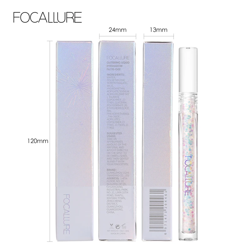 Starlight Liquid Eyeshadow Polarized Flash Waterproof Lying Silkworm Brightening Sequin Pearlescent Highlights TSLM1