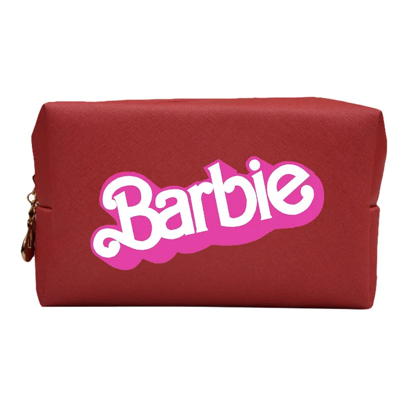 Kawaii Barbie borsa per il trucco delle donne borsa per cosmetici portatile borsa per la conservazione Mini borsa per rossetto borsa piccola borsa