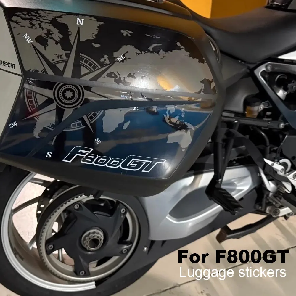 ﻿ For BMW F800GT F 800 F800 GT  Luggage Cases Trunk Motorcycle Stickers Protector Decal