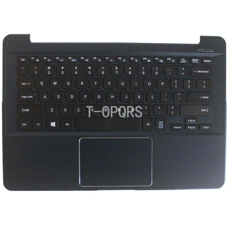 

F US English Keyboard for SAMSUNG 905S3K 910S3K 910S3L Dark Blue Palmrest Cover