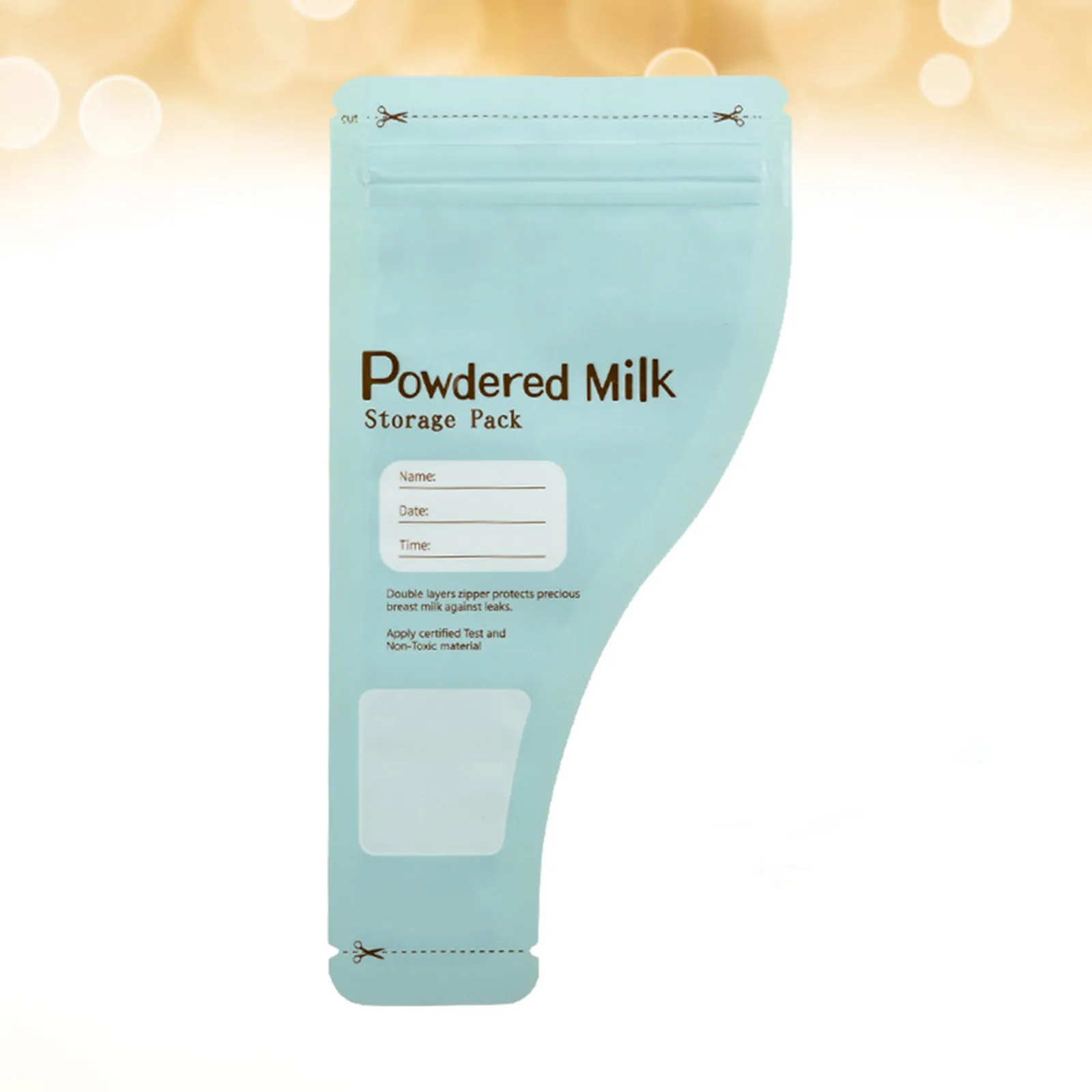 10Pcs Disposable Milk Powder Storage Bags Portable Leakproof Formula Pouches for Travel Baby Feeding Storage Convenience
