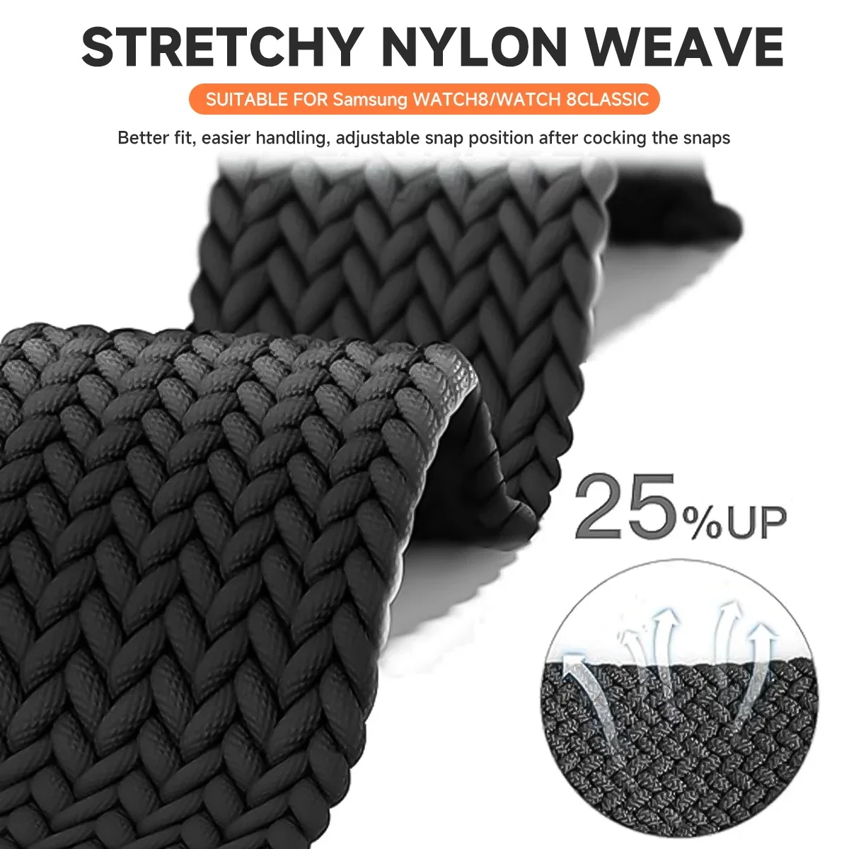 Quick Fit 20 22 26mm for Garmin Fenix 8 47mm 7S 7 Pro Fenix 6 6S 5X 5Plus Tactix 7 Parachute Nylon Strap Forerunner 965 970 Band