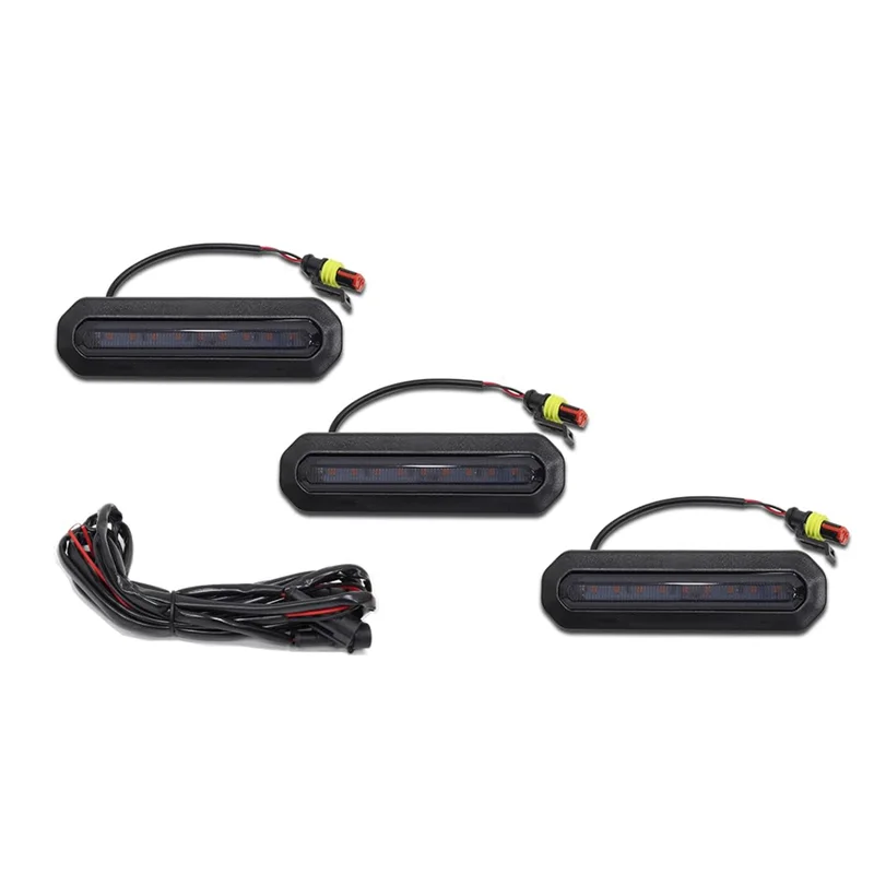 

Ходовые огни, светодиоды, передняя решетка, гриль, дымчатый янтарь для Ford Bronco Raptor 2021-2023, стиль