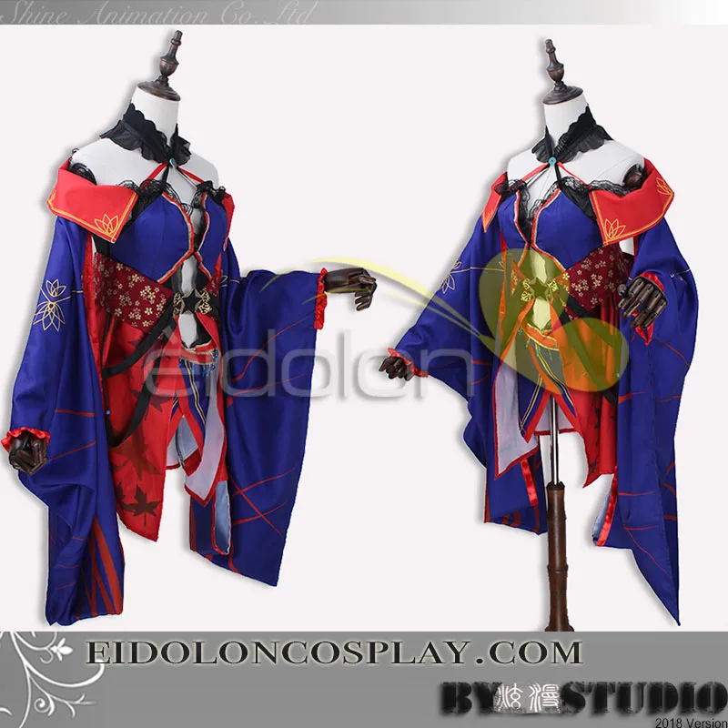 Game FGO Cosplay Fate/Brand Order Musashi Miyamoto Cosplay Clothing Musashi Miyamoto Dress Game Battle Dress Costume