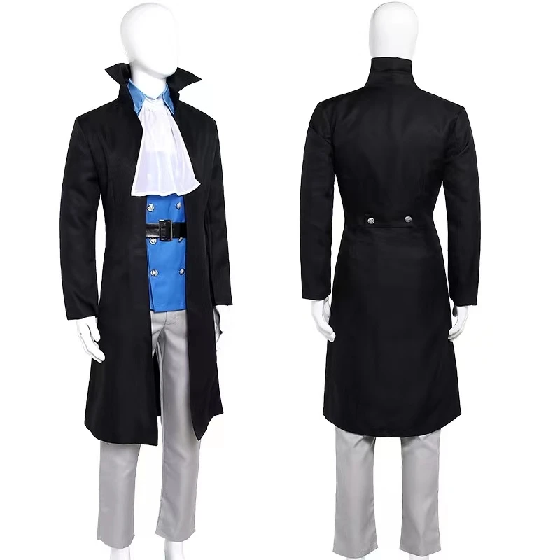 ONE PIECE  Sabo Cosplay Men\'s Anime Clothing Long Jacket Set Comic Show Clothes Halloween Party Costumes