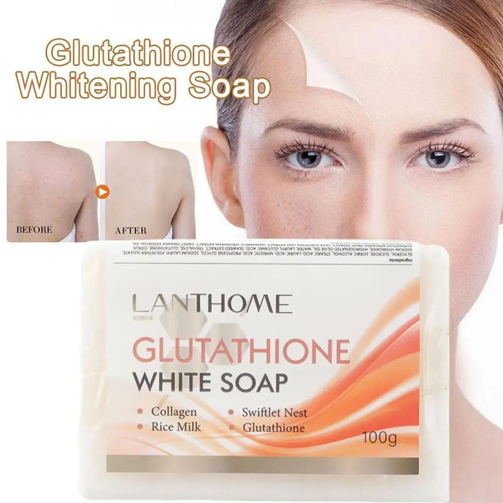 

Glutathione Skin Whitening Soap Hand Soap Lighten Dark Leg Dead Lightening Brightening Glowing Remove Face Underarm Skin Sk Q5O3