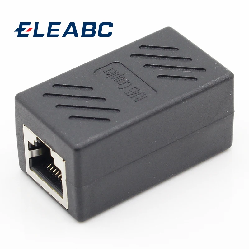 1pcs Colorful Female to Female Network LAN Connector Adapter Coupler Extender RJ45 Ethernet Cable Extension Converter