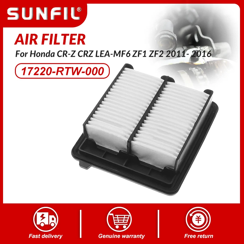 

Воздушный фильтр 17220-RTW-000 49390 33-2459 AF5195 LX344 для Honda CR-Z CRZ LEA-MF6 ZF1 ZF2 2011- 2016
