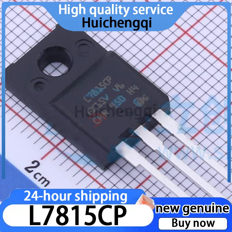 5PCS Original Genuine L7815CP Packaged TO-220FP Linear Regulator (LDO)