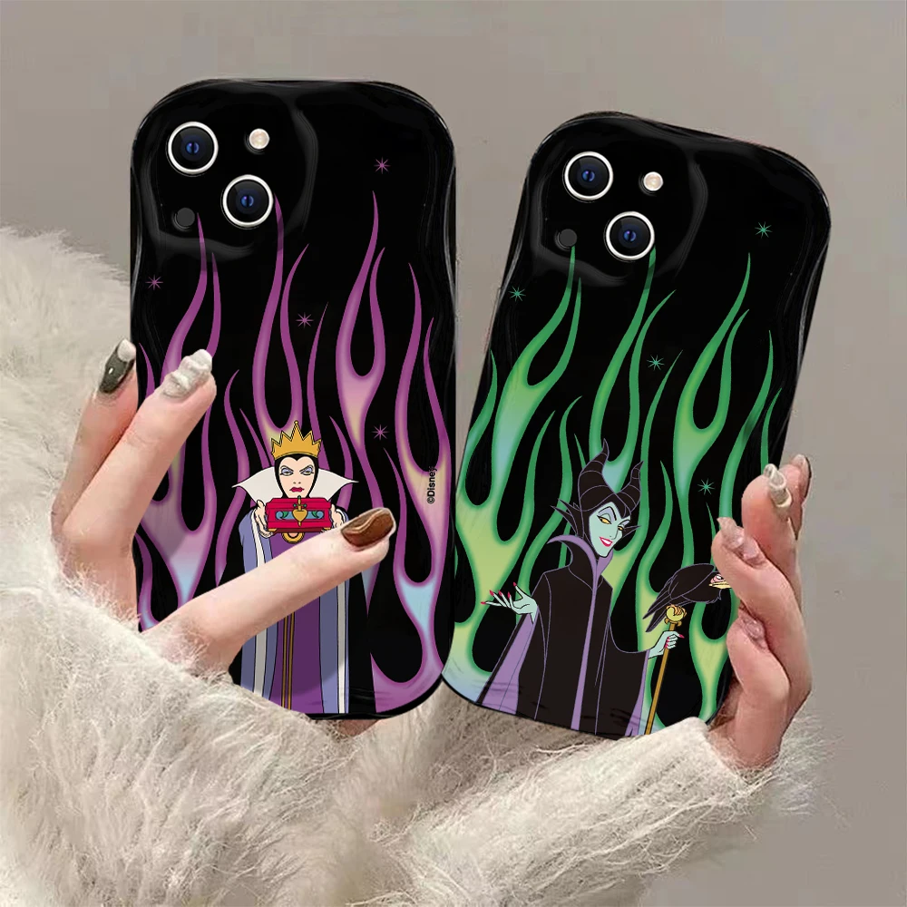 

Disney Villains Queen 3D Wave Case For Xiaomi Redmi 13C 12 12C 10 10C 9 9C A1 A2 K50 K40 Note 13 12 11 10 Pro Plus 4G 5G Cover