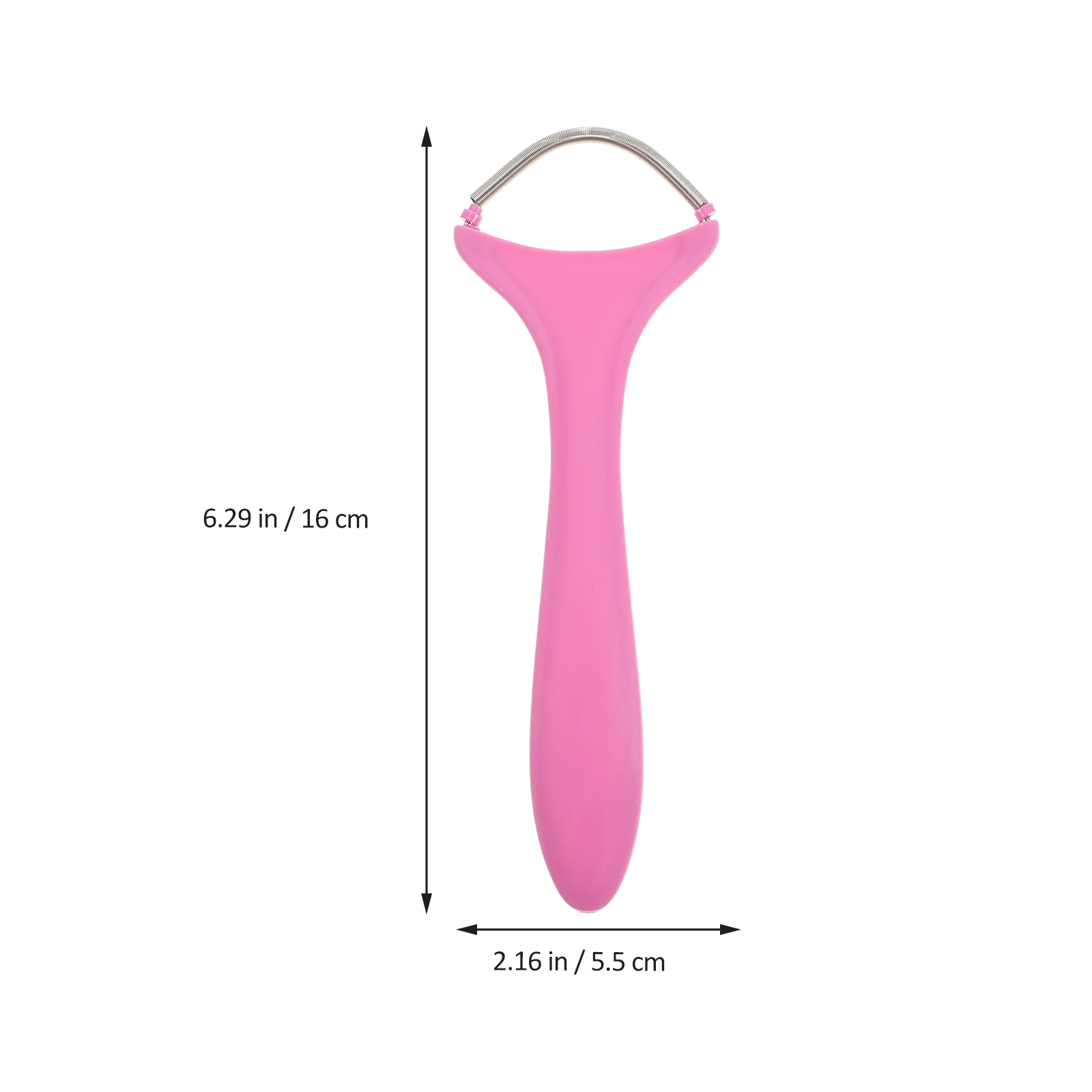 

Facial Hair Remover Spring Shaver Portable Epilator Roller Random Color Single Spring Design For Forehead Cheeks Lip Chin