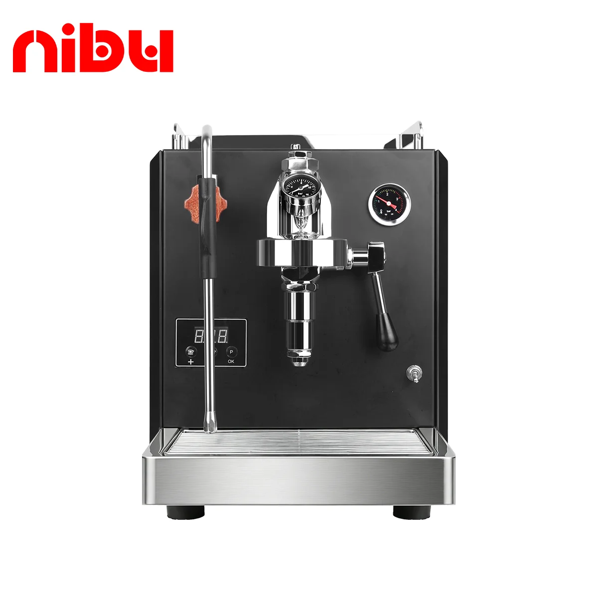 

Commercial Semi Automatic Espresso Machine Stainless Steel Boiler New Style Coffee Maker For Cafe Business
