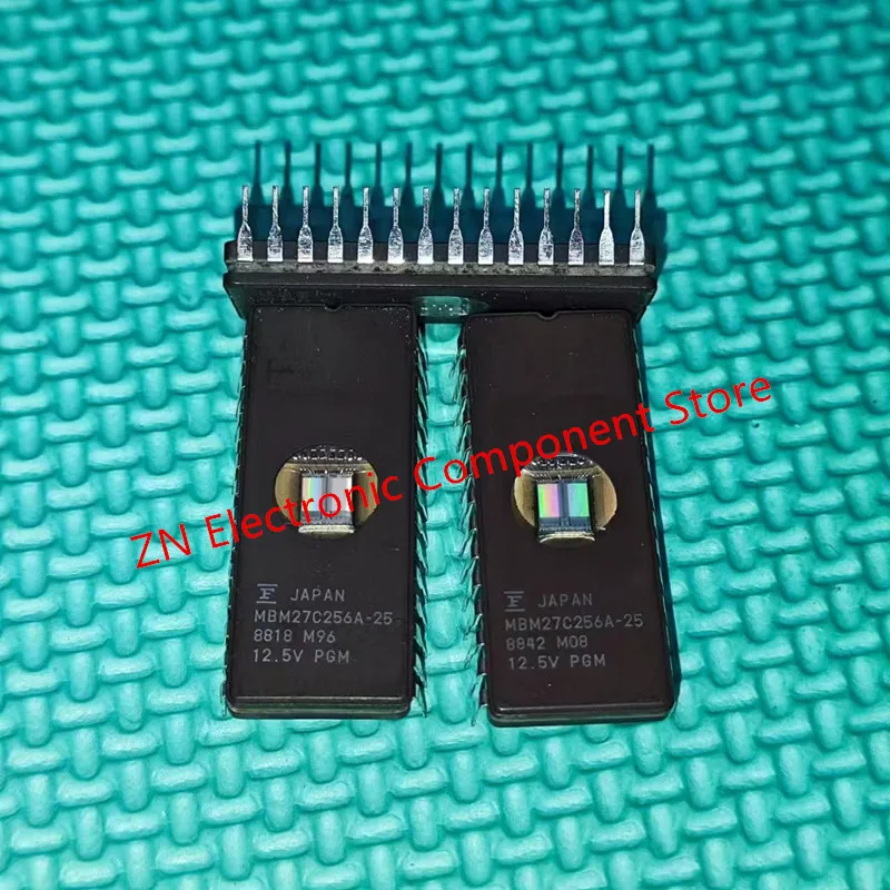 5PCS/Brand New Unidad IC de CHIPS EPROM MBM27C256A-25 PGM12.5V CDIP-28