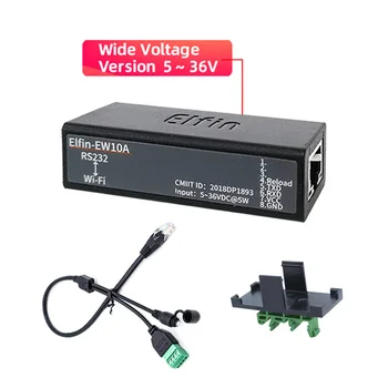 منفذ تسلسلي RS232 إلى خادم تحويل WiFi ، EW10A ، دعم TCP ، IP Telnet ، Modbus ، نقل بيانات IOT