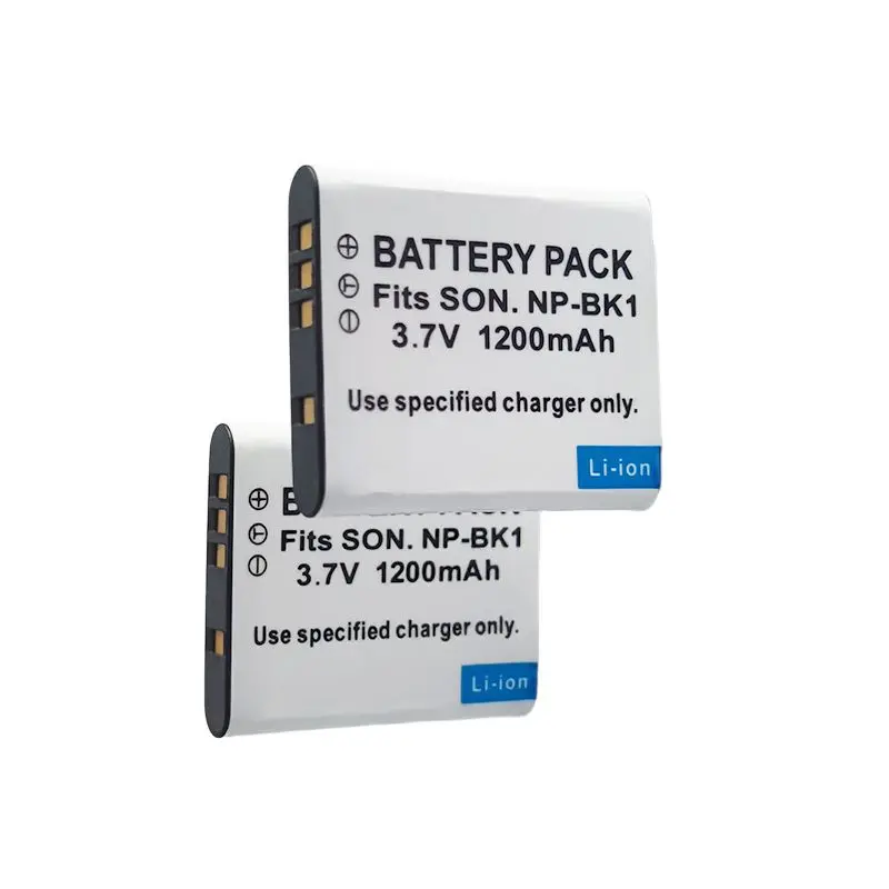 NP-BK1 NP-FK1 Battery for SONY DSC-S750, S780, S950, S980, W180, W190,W370 Camera Batteries NPBK1 NPFK1