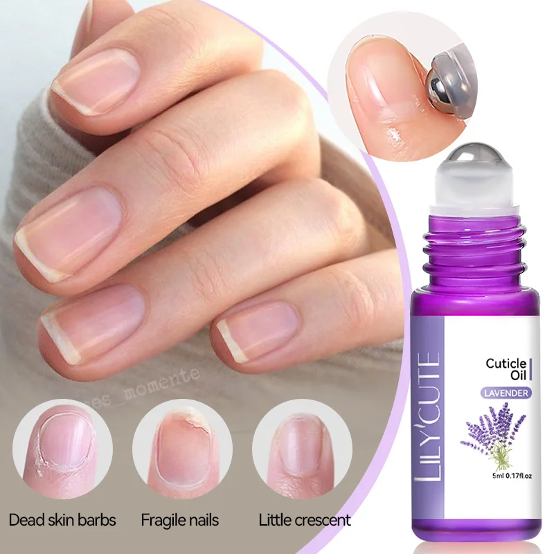 LILYCUTE 5ml Nail Nutrition Oil Fruit FlowerSmell Nail Treatment Cuticle Revitalizer Oil Prevent Agnail Nail Polish Nourish Skin