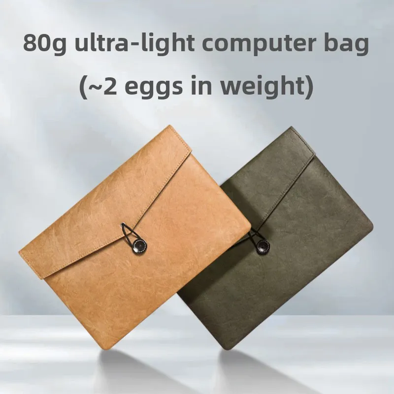 

Laptop Sleeve for 13.3 Inch 14 Inch 15.6 Inch Laptops Lightweight DuPont Paper Inner Bag Tablet Protective Case