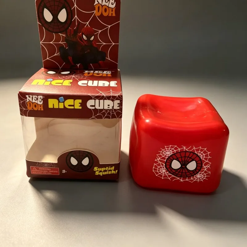 Needoh Ice Cube Spider-Man Squishy-Spielzeug, Maltose-Block-Stressabbau-Fidget-Spielzeug, niedliches Rebound-Squeeze-Ventil-Spielzeug für Kinder und Erwachsene – Detail 4