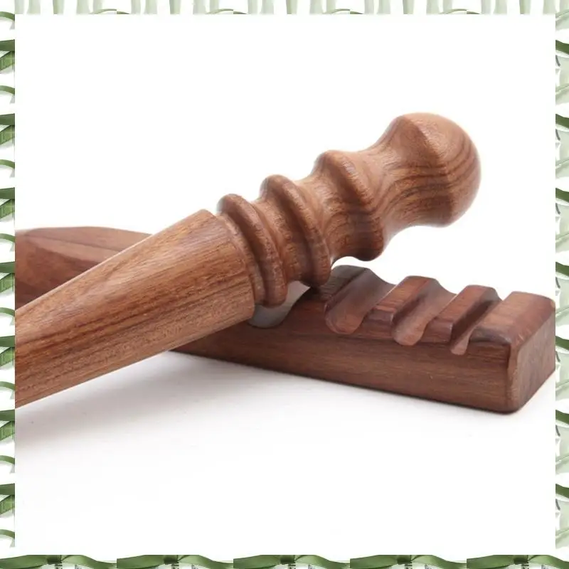 1 مجموعة خشب الصندل طحن قضيب DIY أدوات جلدية معالجة الجلود طحن حافة أداة تجليخ