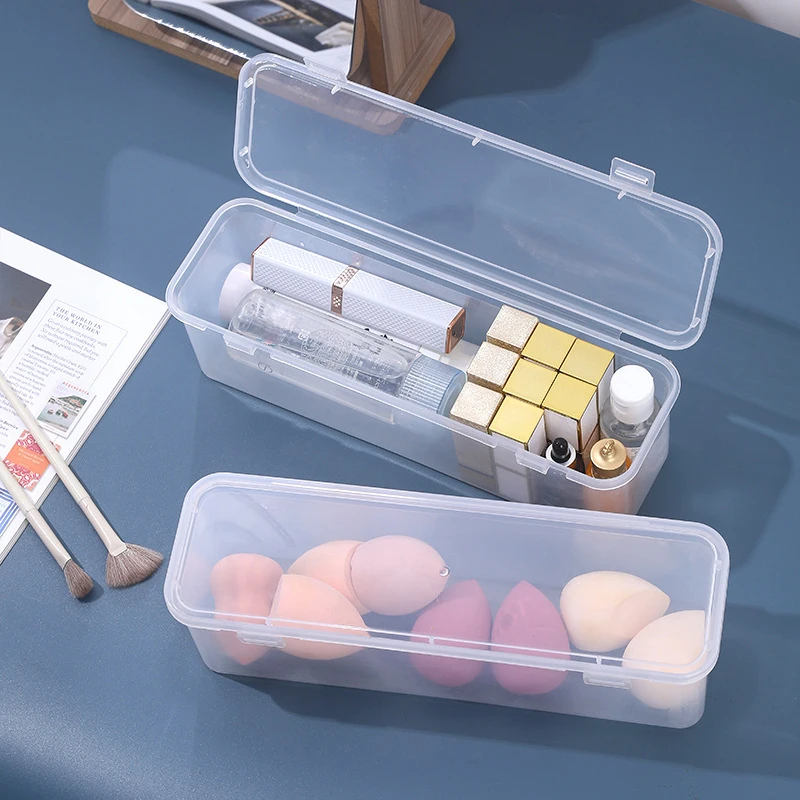 Charge Cable Storage Box Transparent Cabinet Desktop Snack Makeup Storage Box Kitchen Spice Organizer Accessories Box