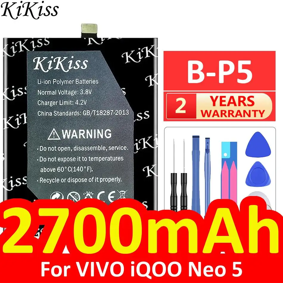For Vivo Iqoo Neo 5 Long Lasting B-P5 2700mAh Premium Replacement Mobile Phone Battery