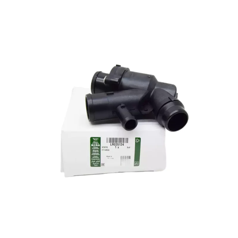 

LR032135 LR035124 AJ812976 3.0 V6 5.0 V8 Petrol Coolant Thermostat Housing for LAND ROVER Discovery 4 Range Rover RR Sport Velar