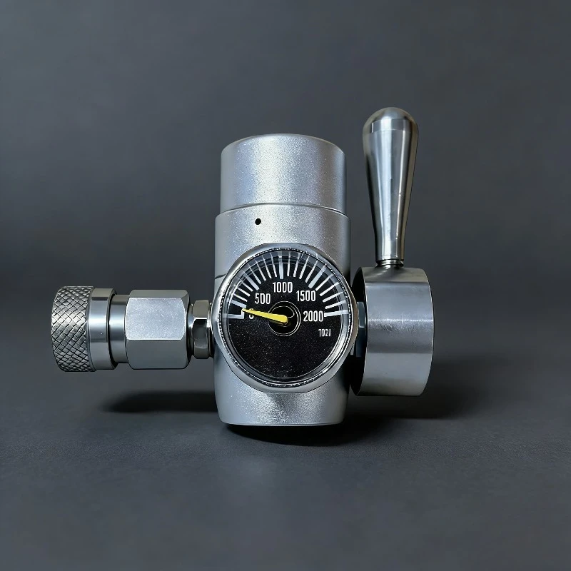 Portable Kit CO2 Pressure Regulator for Manual Espresso Maker, with Pre-infusion & Constant Pressure Output