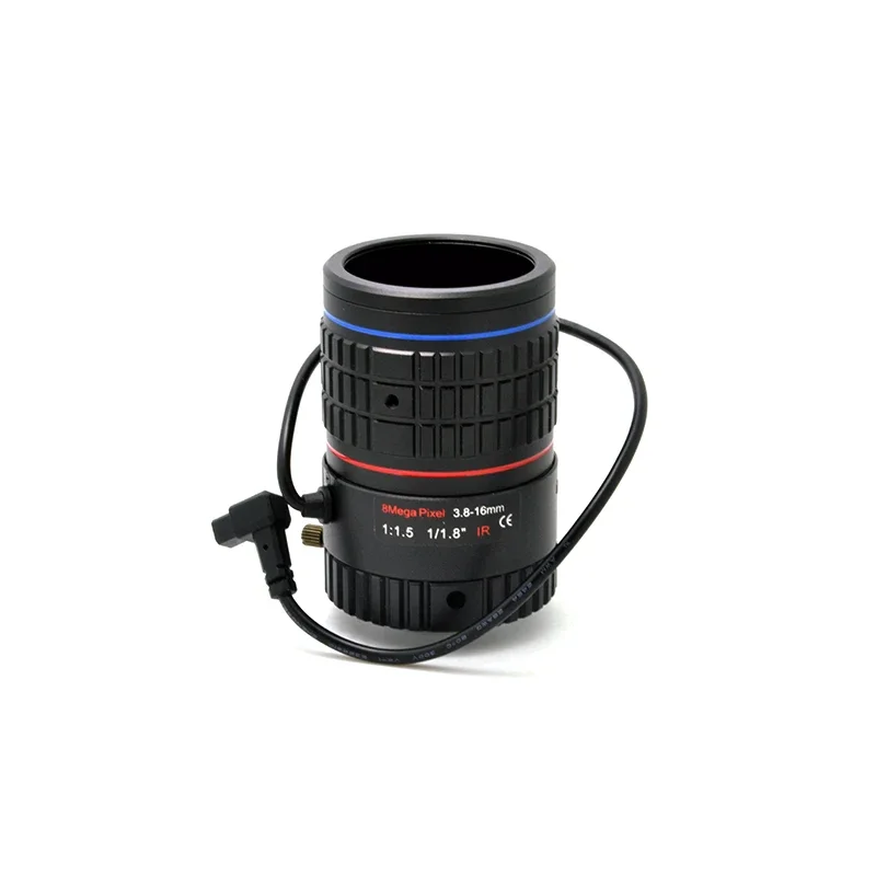 SL-0139 8MP 4K عدسة السوق الأمنية 3.8 ~ 16 ملم F1.5 DC/CS Mount 1/1.8 "103.5~28 °