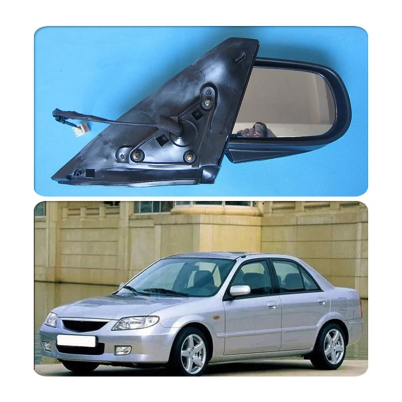 Car Body Part Door Rear View Mirror For Mazda 323 Family Protege BJ 1998-2005