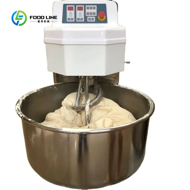 

Customized 50kg 25kg 20kg Italian 100kg Industry 10kg Knead Spiral Flour Bread Commercial Dough Mixer Machine for Sale