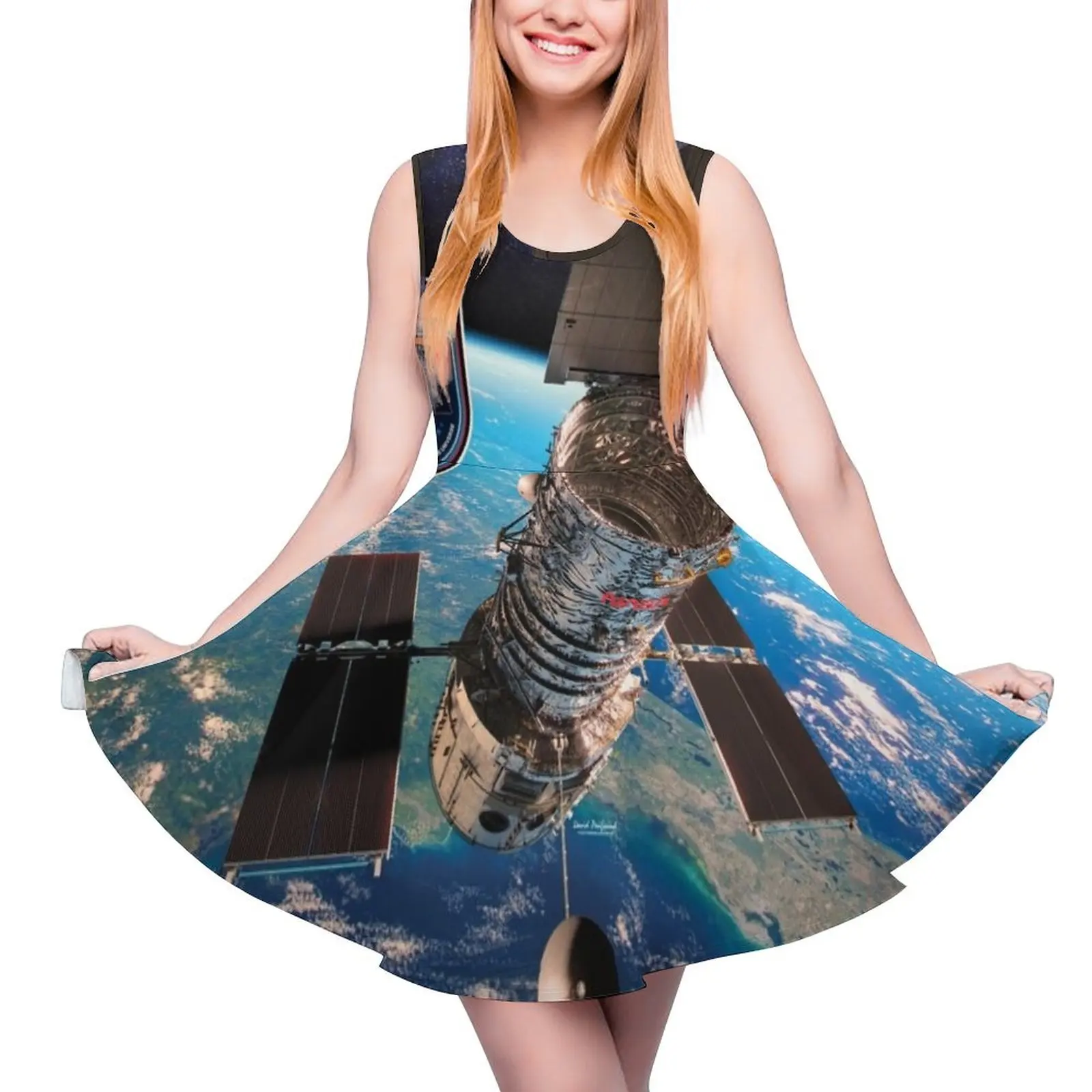 

Hubble Space Telescope Sleeveless Dress summer dresses women 2024 Women"s clothing Bride dresses